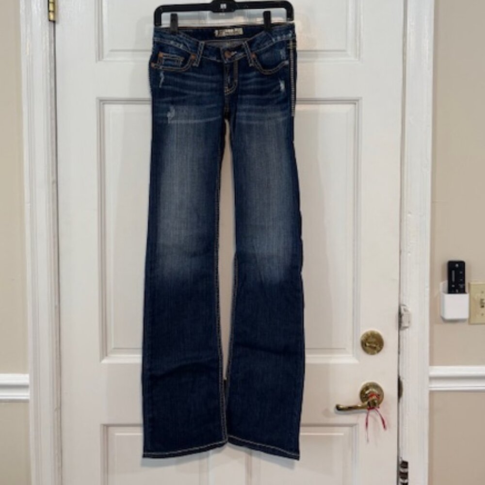 BKE Stella Boot Cut Jeans for Women, Size 25 X 35, Low Rise, Great Condition!!